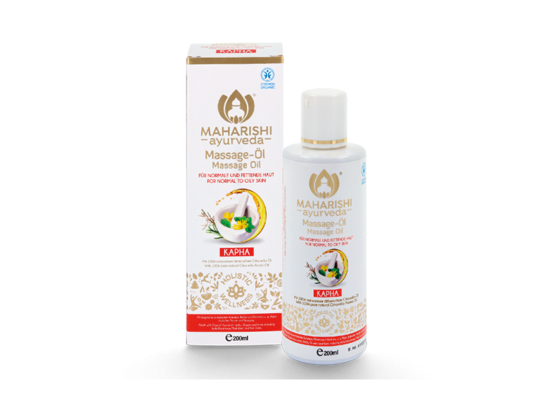 Masážní olej Kapha, 200 ml, Maharishi Ayurveda