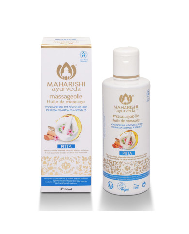 Masážní olej Pitta, 200 ml, Maharishi Ayurveda
