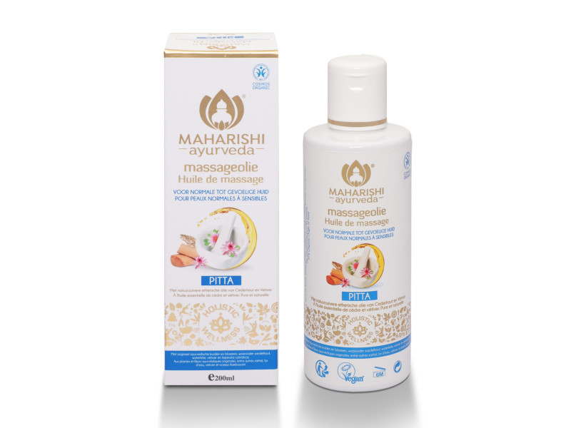 Masážní olej Pitta, 200 ml, Maharishi Ayurveda