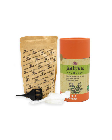 Henna na vlasy - Světle Červená, 150 g, Sattva
