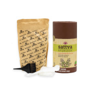 Henna na vlasy - Oříškově Hnědá, 150 g, Sattva
