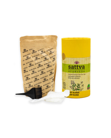 Henna na vlasy - Světlá Blond, 150 g, Sattva