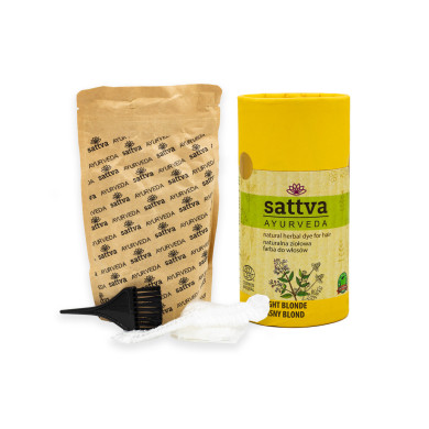 Henna na vlasy - Světlá Blond, 150 g, Sattva