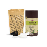 Henna na vlasy - Sytě Hnědá, 150 g, Sattva