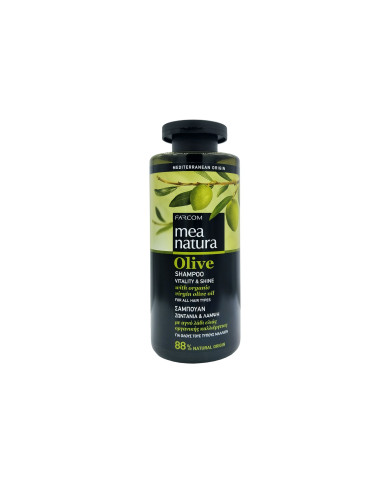 MEA NATURA Šampon olivový - Vitalita a lesk, 300 ml, Farcom