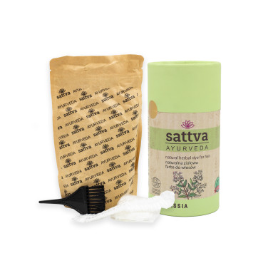 Cassia - bylinná maska na vlasy, 150 g, Sattva