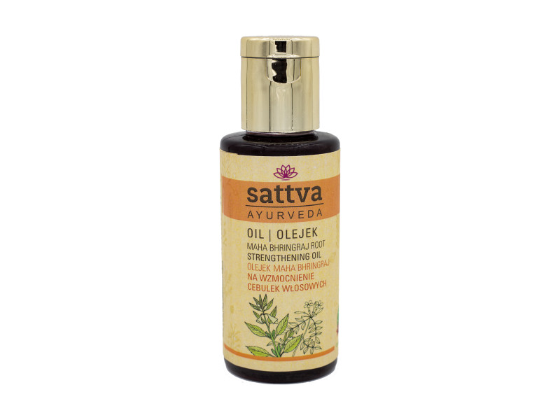 Ájurvédský olej na vlasy Maha Bhringraj, 100 ml, Sattva