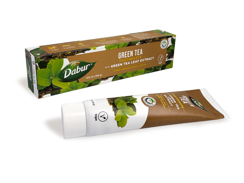 Zubní pasta Green Tea se zeleným čajem, 100 ml, Dabur
