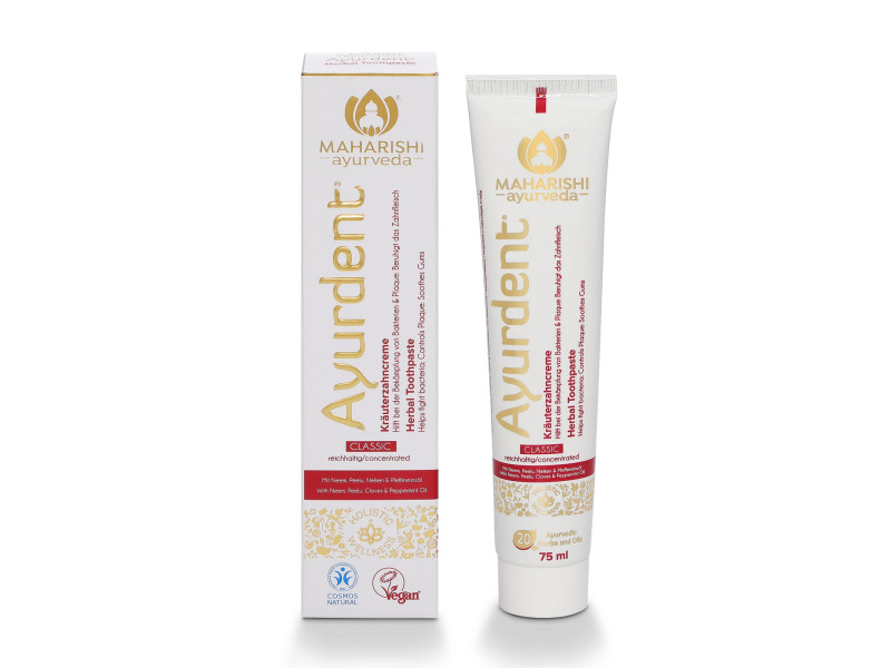 Bylinná zubní pasta Classic, 75 ml, Maharishi Ayurveda