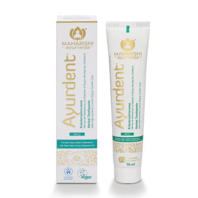 Bylinná zubní pasta Mild, 75 ml, Maharishi Ayurveda