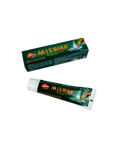 Zubní pasta bělicí s Miswakem, 100 ml, Dabur