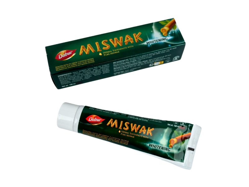 Zubní pasta bělicí s Miswakem, 100 ml, Dabur