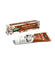 Zubní pasta bělicí s Kokosem a sodou, 100 ml, Dabur