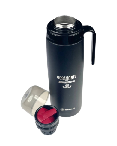 Rosamonte Thermos Inox Black 1l R-Evolution