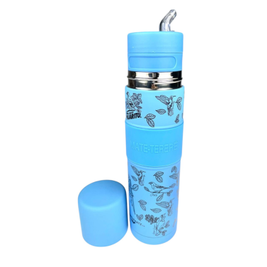 Pajarito Thermos metalic 750 ml, light blue