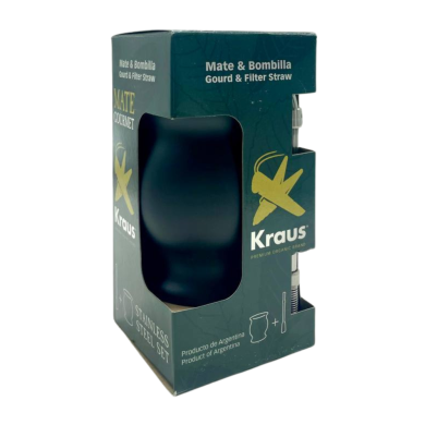 Kraus Mate Start Set (Gourd & Bombilla)
