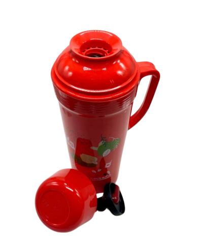 Amanda Thermos Slim design, red