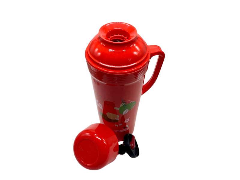 Amanda Thermos Slim design, red