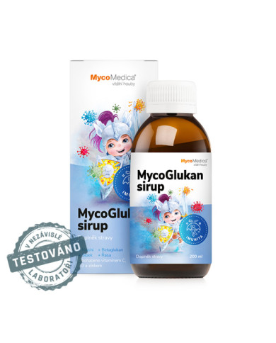 MycoMedica MycoGlukan - dětský sirup 200ml