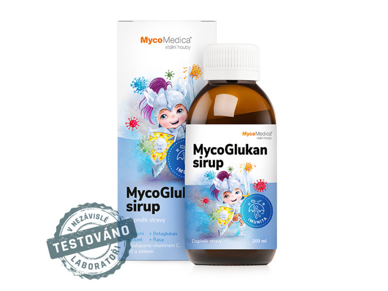 MycoMedica MycoGlukan - dětský sirup 200ml
