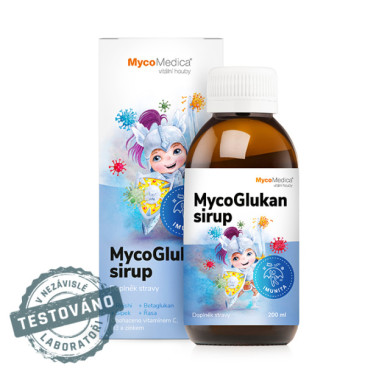 MycoMedica MycoGlukan - dětský sirup 200ml