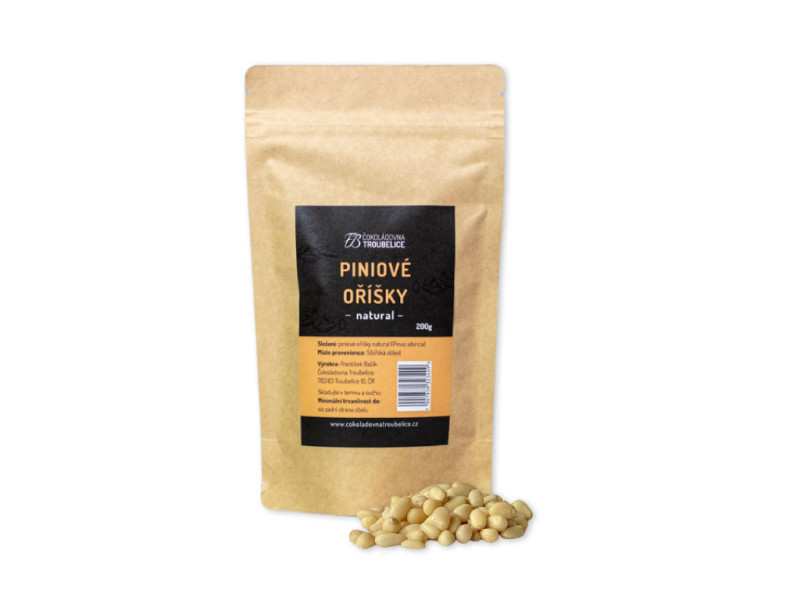Piniové oříšky natural, 200g