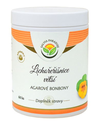 Lichořeřišnice větší agarové bonbony 60 ks