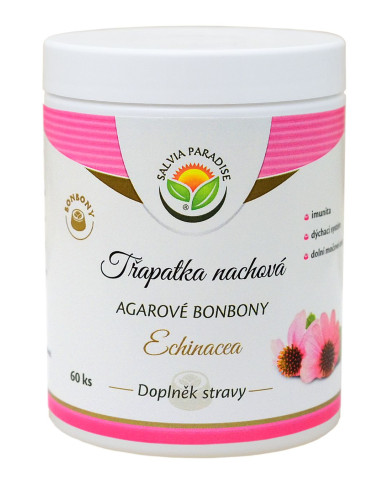 Echinacea - třapatka nachová agarové bonbony 60 ks