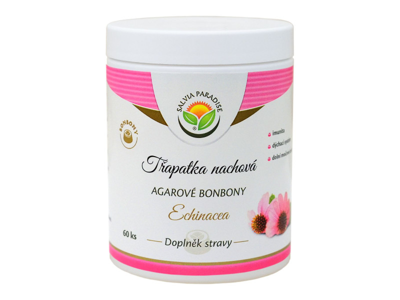 Echinacea - třapatka nachová agarové bonbony 60 ks