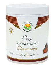 Čaga - rezavec šikmý agarové bonbony 60 ks