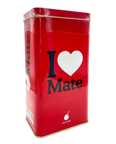 Kraus I love mate tin 500g red