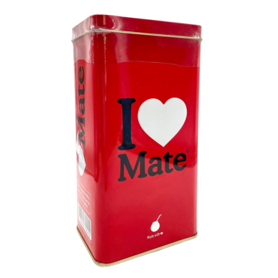 Kraus I love mate tin 500g red