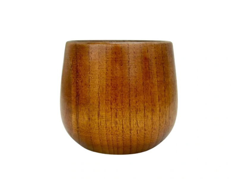 Dřevěná nádobka k popíjení yerby ze dřeva Jujuby, 120ml