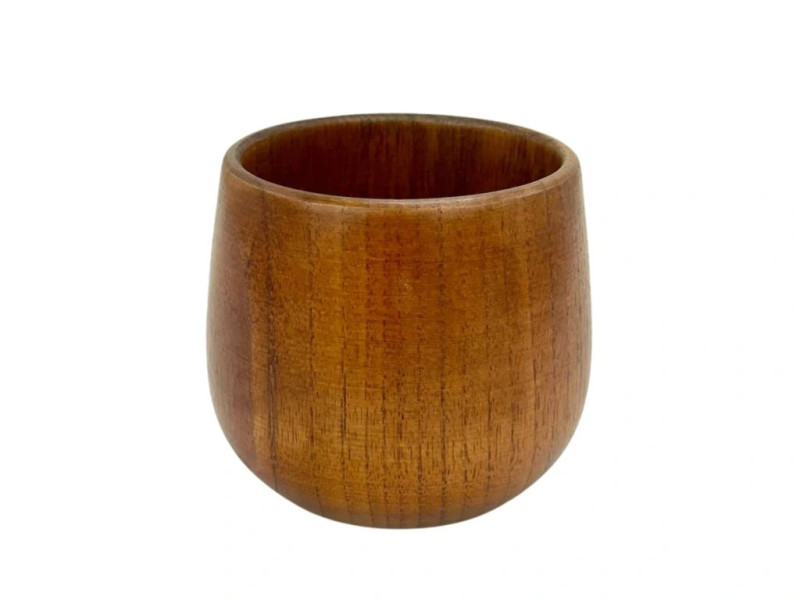 Dřevěná nádobka k popíjení yerby ze dřeva Jujuby, 120ml