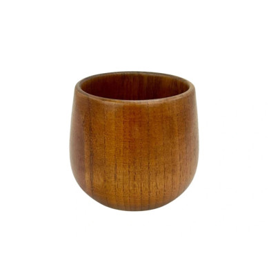 Dřevěná nádobka k popíjení yerby ze dřeva Jujuby, 120ml