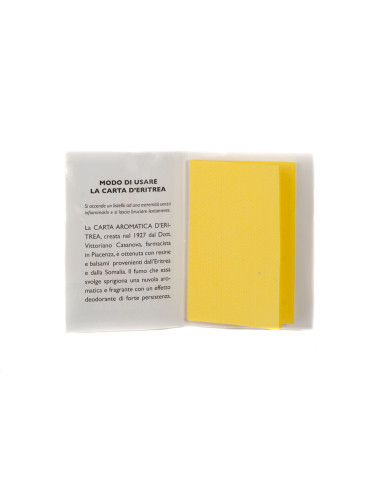 Vykuřovací papírky - Carta Aromatica d'Eritrea®