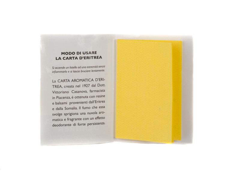 Vykuřovací papírky - Carta Aromatica d'Eritrea®