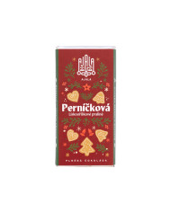 Perníčková - lískooříškové praliné  plněná čokoláda