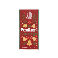 Perníčková - lískooříškové praliné  plněná čokoláda