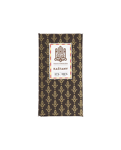 KAŠTANY 57 % Cacao 100 % Lásky