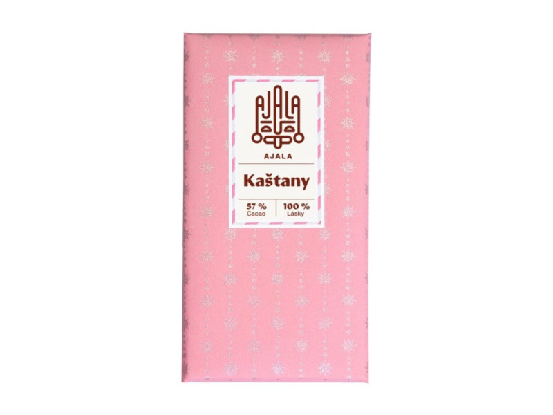 KAŠTANY 57 % Cacao 100 % Lásky