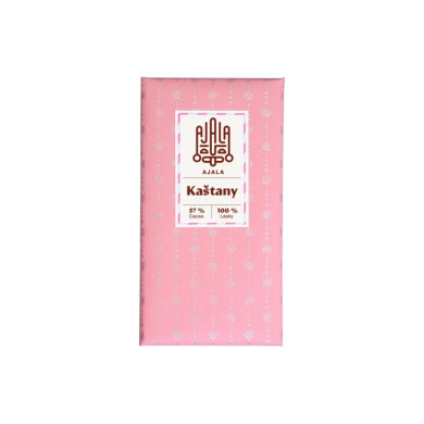 KAŠTANY 57 % Cacao 100 % Lásky