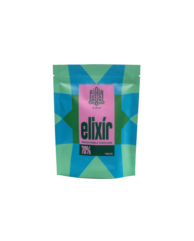 Elixír - pravá horká čokoláda 250 g / Tmavá 70%