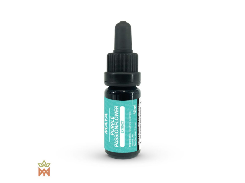 Extrakt z mučenky purpurové (Passiflora incarnata) – Maya Herbs – 10 ml - tinktura