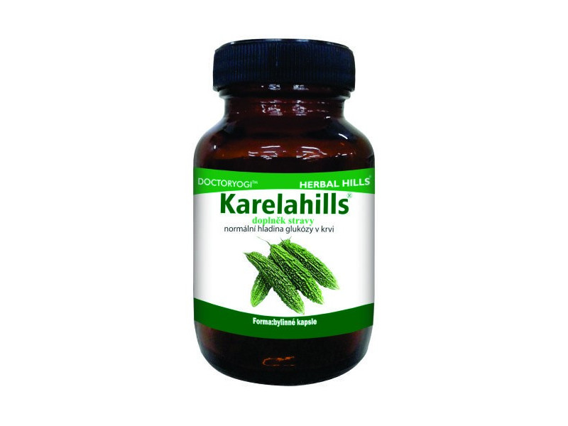 Karelahills, 60 kapslí, hladina glukózy 