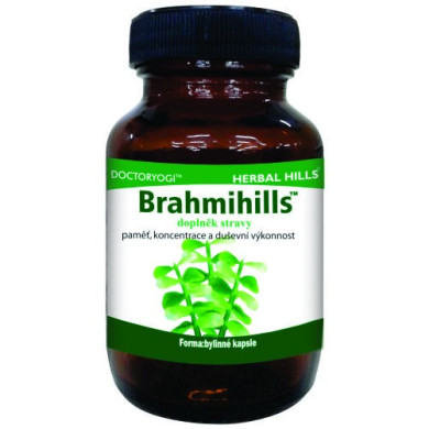 Brahmihills, 60 kapslí, nervové tonikum, paměť