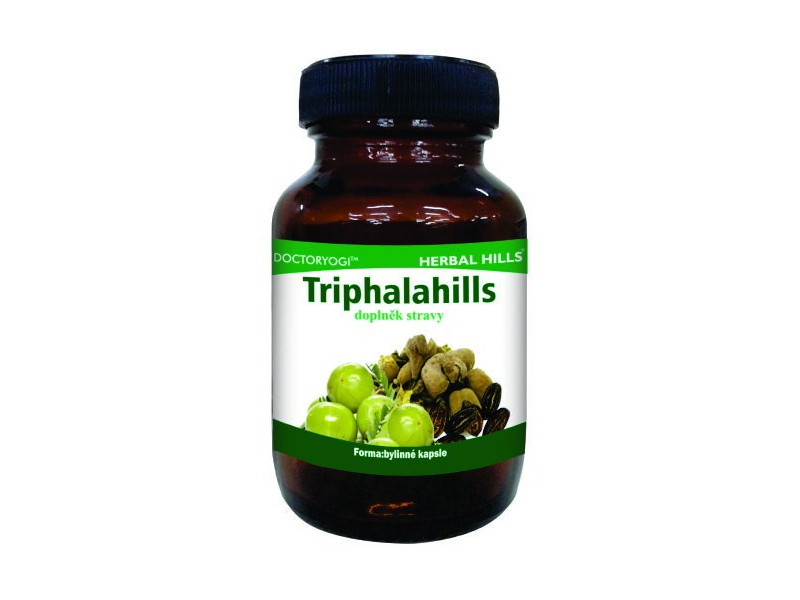 Triphalahills, 60 kapslí, detoxikace